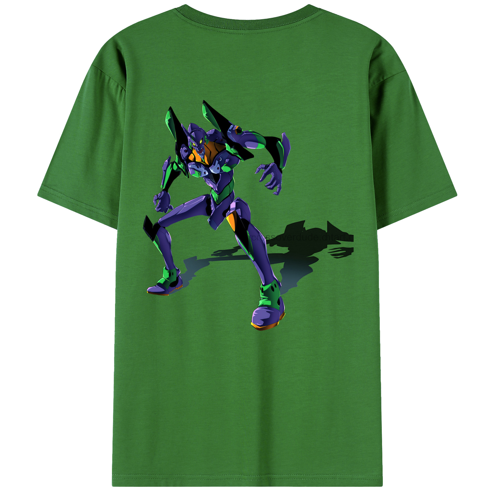 （画像用） EVA 新世紀エヴァンゲリオン レディース半袖Tシャツ(バックプリント)